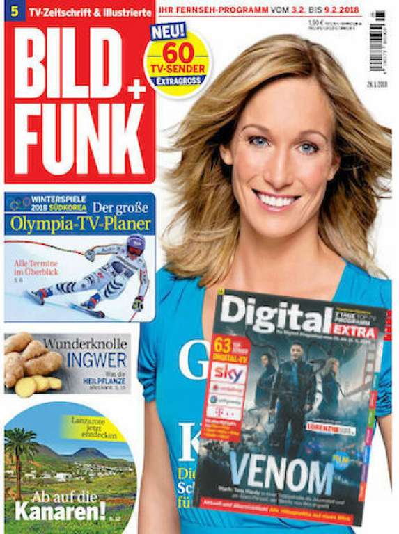 Bild + Funk mit Digital Extra Abo (52 Ausgaben) für 135,40 € mit 135 € Zalando- oder 125 € BestChoice-Premium-Gutschein (inkl. Amazon)