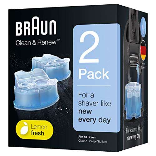 Braun Clean & Renew Reinigungskartuschen 2er-Pack 5,18€ - 15% Spar-Abo-Coupon = 4,63€
