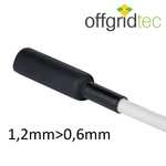 Offgridtec 10m Schrumpfschlauch 1,2mm>0,6mm schwarz (Prime)