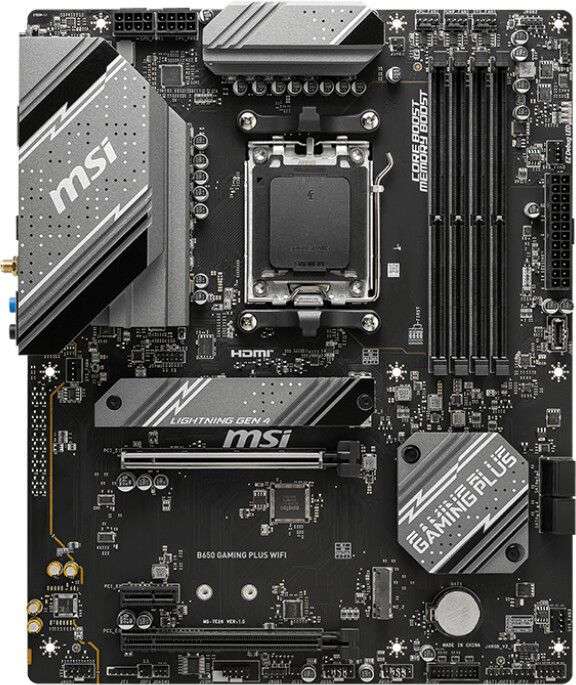[MINDSTAR] Mainboard MSI Gaming Plus WIFI AMD B650 So.AM5 DDR5 ATX Retail