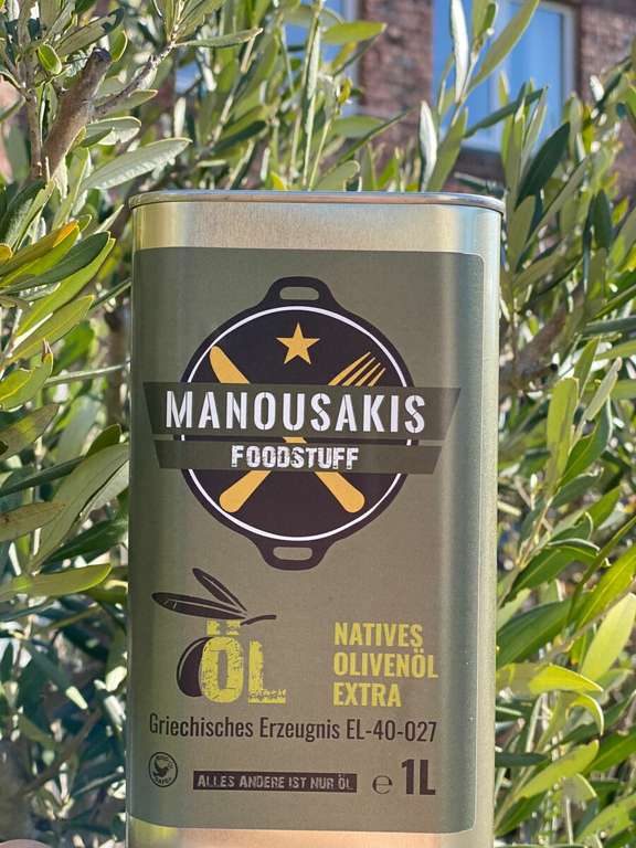 Manousakis Olivenöl Steel Buddies