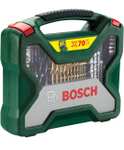 Bosch Accessories Bosch 70tlg. X-Line Titanium Bohrer und Schrauber Set (Holz, Stein und Metall, Zubehör Bohrmaschine) PRIME