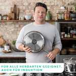Jamie Oliver by Tefal Pfannen Set 20/24/28cm - 3 Stück (Edelstahl/Backofenfest)