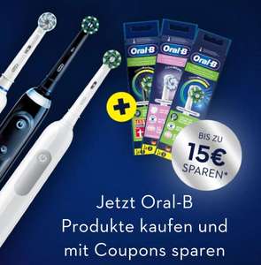 Oral-B Produkte kaufen und mit Coupons bis zu 15 € sparen