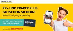 RP+ und ePaper (Rheinische Post) 12 Monate kostenlos für Studis (Studententeller)