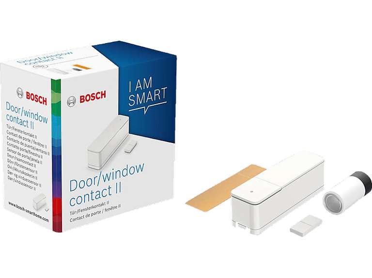 Saturn App-Deal, Combo Bosch Smarthome Fenster-/Türkontakt II und Raumthermostat II