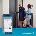 Homematic IP Smart Home Starter Set Zutritt, elektronisches Türschloss, Smart Lock nachrüstbar ohne Umbau, steuerbar per App, Alexa & Google