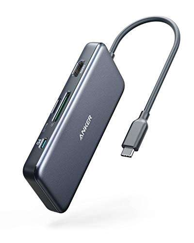 Anker USB C Hub, 341 USB C Adapter (7-in-1), 4K HDMI, 100W Power Delivery (Amazon.de)