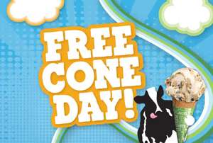 Ben & Jerry's Free Cone Day am 03. April 2023: Kostenlose Eiscreme von 14-22 Uhr im Scoop Shop Berlin