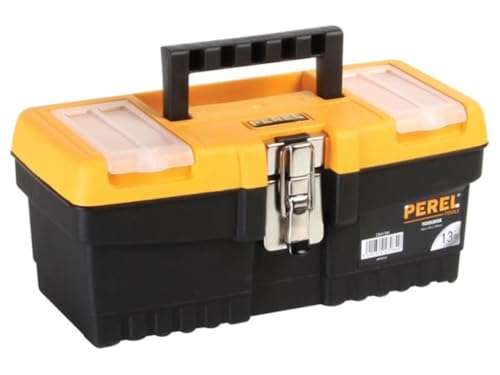 Perel OM13M Werkzeugkoffer mit Metallverschluss 32x15,5x13,9cm (Prime/Packstation)