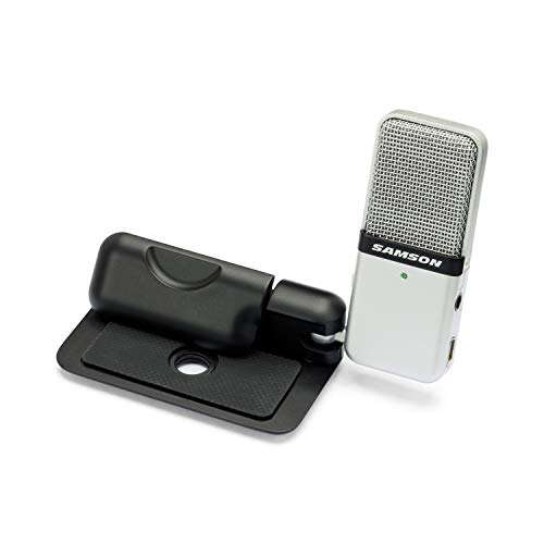 amazon.it: Samson Go Mic USB-Mikrofon (Kondensator, Niere oder Kugel, 16bit/44.1kHz, 3.5mm Monitoring-Ausgang, 50x146x152mm)