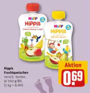 [REWE CENTER] 5x HiPP Hippis für 0,55€/Stück (Angebot + Coupon)