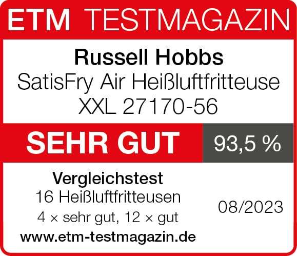 Russel Hobbs Air Fryer XXL 8l