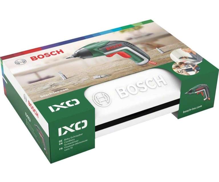 Bosch Akkuschrauber IXO (5. Generation, in Aufbewahrungsbox), Klassisch grün, PRIME