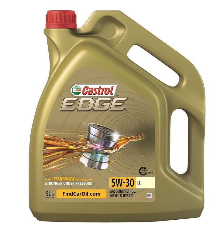 (ATU Filiale) Castrol Edge 5W-30 Longlife Motoröl mit Fluid-Titanium, 5 Liter