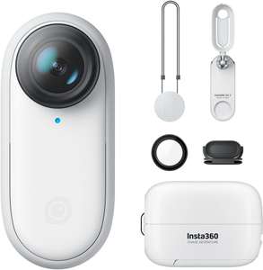 32GB Insta360 GO 2 Action-Kamera, 27 g, vlog, wasserdicht,+ADO EBIKE Luftpumpe Action Cam (WLAN (Wi-Fi)