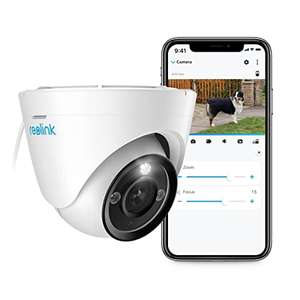 RLC-833A 4K Überwachungskamera mit Farbnachtsicht, 3X optischem Zoom, Person/Fahrzeug/Haustiererkennung und 2-Wege-Audio