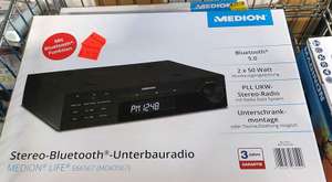 [ Sonderverkauf Aldi Dortmund] MEDION E66567 Stereo Unterbauradio mit Bluetooth 5.0, Alarm-Funktion ,Timer, AUX