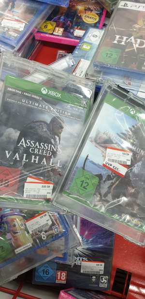 [Lokal] Günstige Ps4/Xbox Spiele im Mediamarkt Neukölln Arcaden, z.B. AC Valhalla Ultimate Edition