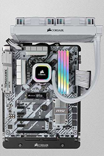 Corsair RGB PRO SL 32GB (4x8GB) DDR4 3600MHz C18 - White, CMH32GX4M4D3600C18W, weiß