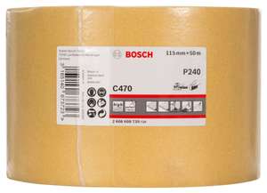 [Prime/Packstation] Bosch C470 Best for Wood and Paint K240 Schleifrolle 50 m x 115 mm