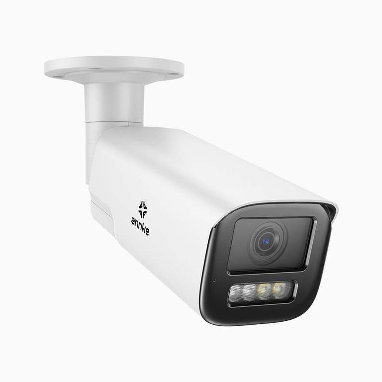 Annke ACZ800 - 4K PoE Überwachungskamera (Bullet oder Dome) | 4x Optischer Zoom, Bewegungserkennung, Nachtsicht, Alarm Sirene & Blitzlicht