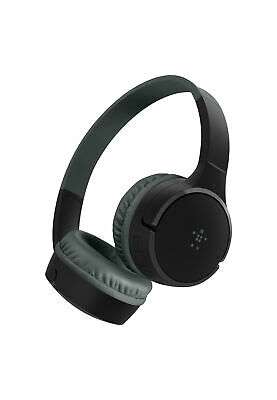 Belkin SoundForm Mini - Wireless On-Ear-Kopfhörer mit integriertem Mikro für Kinder in blau, schwarz oder pink