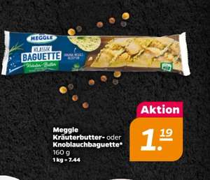 ~Netto Scotty~ Meggle Knoblauch/Kräuter Baguette im Angebot und Marktguru 0,40€ Cashback
