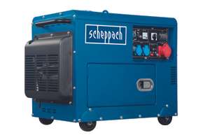 Scheppach SG5200D Diesel Stromerzeuger 4-Takt Notstromaggregat 5000W für 1034,95€ (5% topcashback) [Norma24]