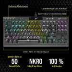 Corsair K70 RGB TKL Gaming-Tastatur, QWERTZ, DEUTSCH, CHAMPION SERIES, DE