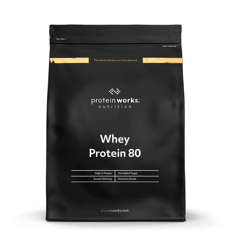 The Protein Works Whey Protein 80 2Kg (13,47€/Kg)