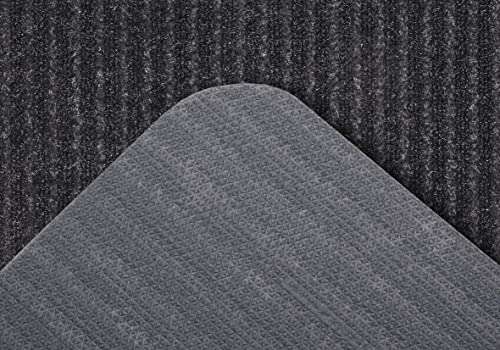 Hanse Home Fußmatte für Innen und Außen - 45x75cm, Schwarz (Prime)