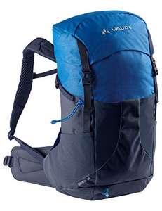 VAUDE Brenta 24 - Wanderrucksack mit Rückenbelüftung - mit Regenhülle - 24 Liter (Blau)