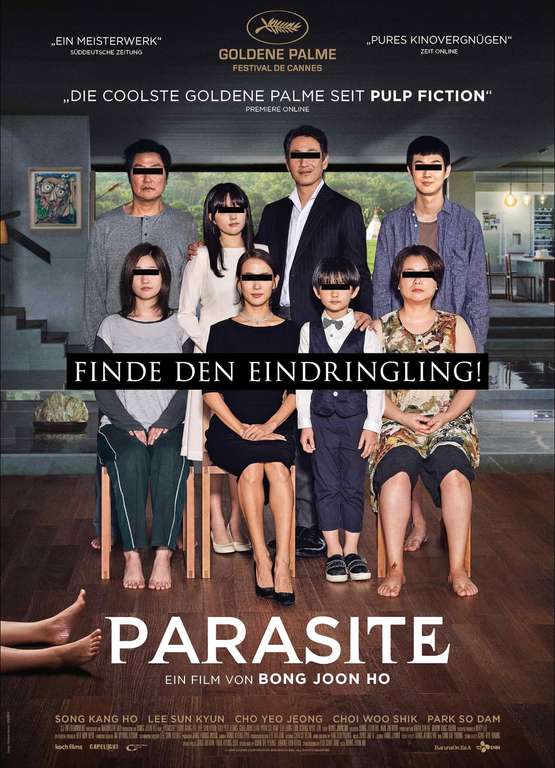 Parasite | 4K Ultra HD + HDR10+ | inkl. koreanischer Tonspur | auch Prime | 4 Oscars (Bester Film)