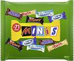 [PRIME/Sparabo] Snickers, Mars, Twix und weitere Mini Schokoriegel | Großpackung Schokolade | Party Mix | 71 Riegel | 1 x 1,4kg