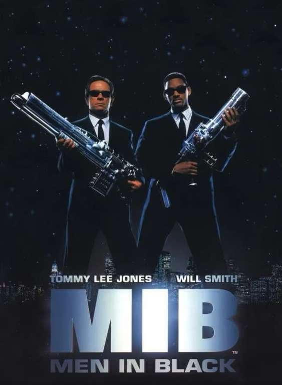 Men in Black | 4K Ultra HD | Dolby Atmos | Dolby Vision | Will Smith | Tommy Lee Jones | 1 Oscar | Prime / Apple