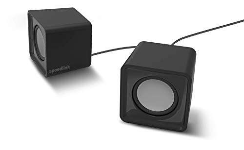 Speedlink TWOXO Stereo Speakers - USB-Lautsprecher mit Klinkenstecker für PC/Notebook (Prime/Saturn MM Abh.)