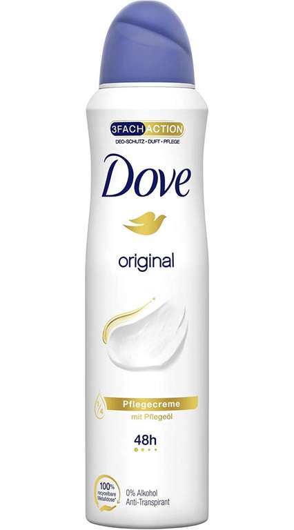 Dove Deodorant Spray Original Anti-Transpirant Prime Sparabo