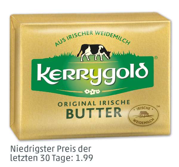 [Penny] Kerrygold Irische Butter 250g 1,49€ (ungesalzen/gesalzen) ab Montag 03.04