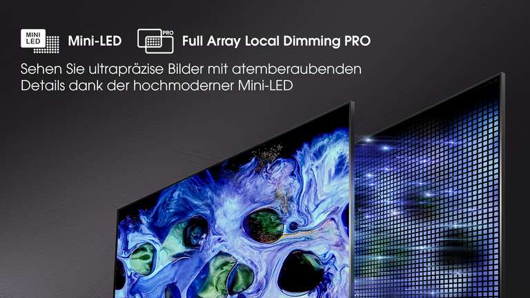 Hisense 65" U87HQ Mini LED ULED 4K Smart TV mit 2×100€ Jochen Schweizer Gutschein