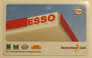 Esso & Deutschlandcard 20-fach Punkte