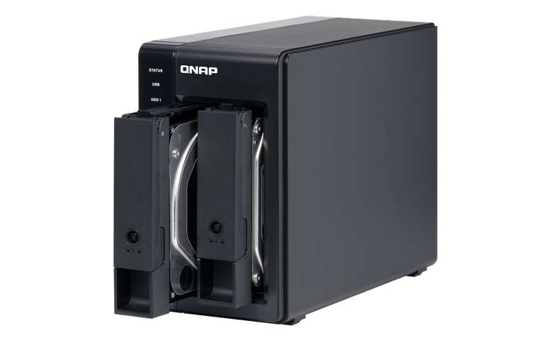 QNAP TR-002 USB NAS Erweiterungsgehäuse mit Hardware-RAID