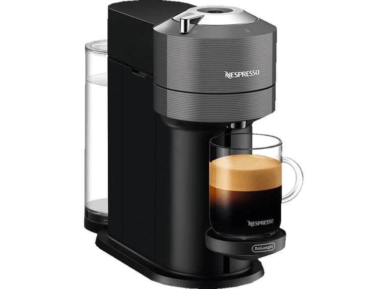 [SATURN/MM] DELONGHI VertuoNext ENV120.GY Nespresso Kapselmaschine inkl. Aeroccino Milchaufschäumer + 50 Kapseln