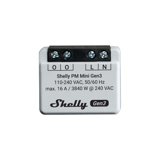 [Amazon Prime] Shelly PM Mini Gen 3 | Smart Power Meter