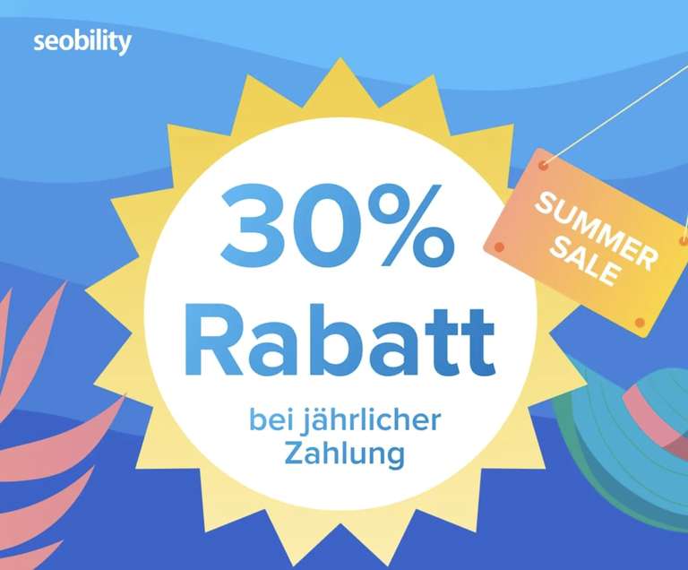 Seobility Premium mit 30% Rabatt auf den Jahrestarif