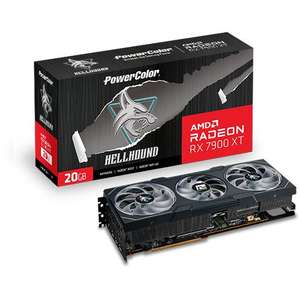 20GB PowerColor Radeon RX 7900 XT Hellhound OC Aktiv PCIe 4.0 x16 GDDR6 + Spiel AVATAR gratis / versandkostenfrei [Mindstar]