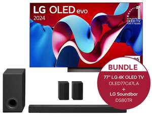LG OLED evo C4 TV + DS80TR Soundbar + Cashback: 77" für effektiv 2441,11€ | 65" für effektiv 1837,10€ | 55" für effektiv 1673,10€