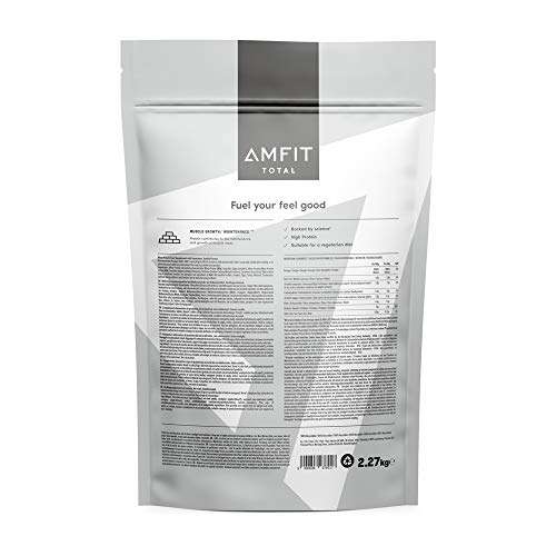 Amfit Nutrition whey Protein - Molkeproteinpulver, Vanille 2,27kg