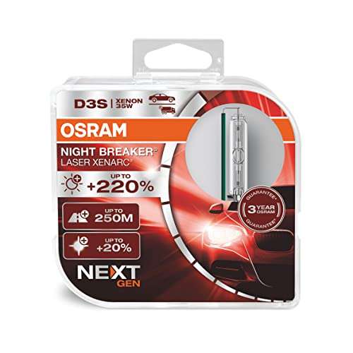 OSRAM XENARC NIGHT BREAKER LASER D3S Next Generation +220 %