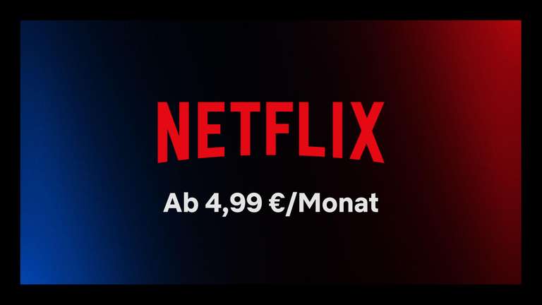 3 Monate Netflix Standard-Abo mit Werbung geschenkt für O2-Kunden [über die Priority-Vorteilswelt in der O2-App]